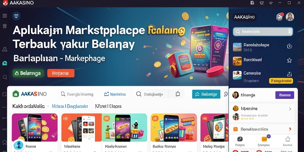 Antarmuka AAKASINO yang menarik dan fungsional untuk belanja online.