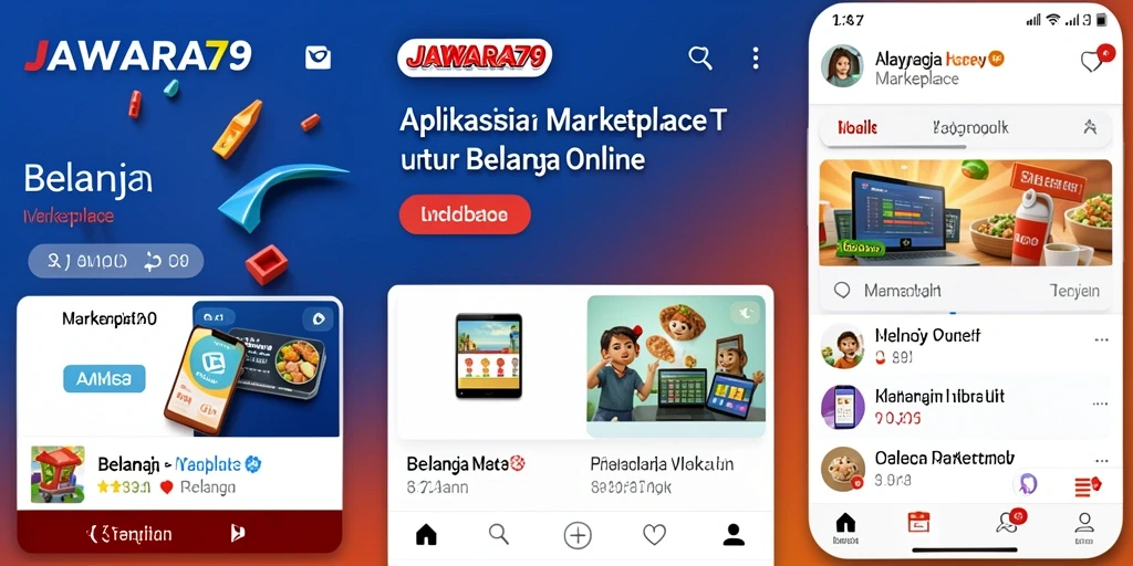 Antarmuka pengguna aplikasi JAWARA79 yang menarik dan fungsional.