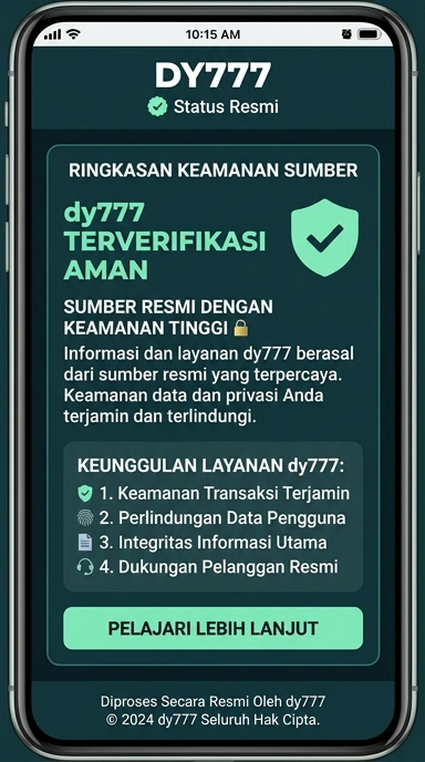 Kanal Resmi dy777 untuk Pengguna Android Indonesia